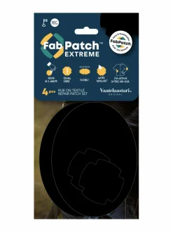 Muut Asusteet<Vaatelaastari FabPatch Extreme- tekstiilin korjauslaastari MUSTA/MONIVÄRINEN