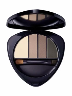 Silmät|Meikit<Dr.Hauschka Eye and Brow Palette -luomi- ja kulmaväri paletti 01 STONE