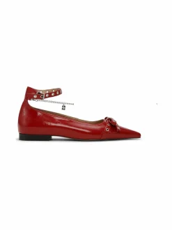 Ganni Eyelets Jewel Ballerina -lakerikengät^ Avokkaat & Korkokengät