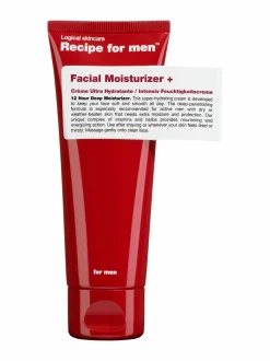 Recipe for men Facial Moisturizer+ -syväkosteuttava voide, 75ml^ Kasvojenhoito