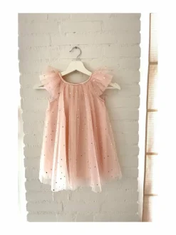Mekot & Hameet|Mekot & Hameet<DOLLY by Le Petit Tom Fairy Stars & Moon -tyllimekko 23 BALLET PINK