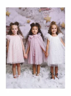 Mekot & Hameet|Mekot & Hameet<DOLLY by Le Petit Tom Fairy Stars & Moon -tyllimekko 23 BALLET PINK