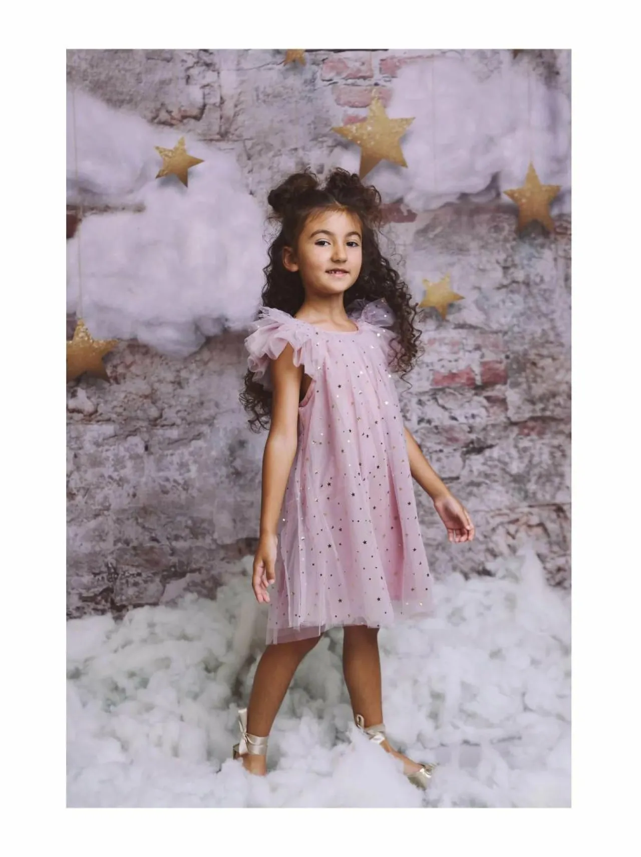 Mekot & Hameet<DOLLY by Le Petit Tom Fairy Stars & Moon -tyllimekko 37 VIOLET
