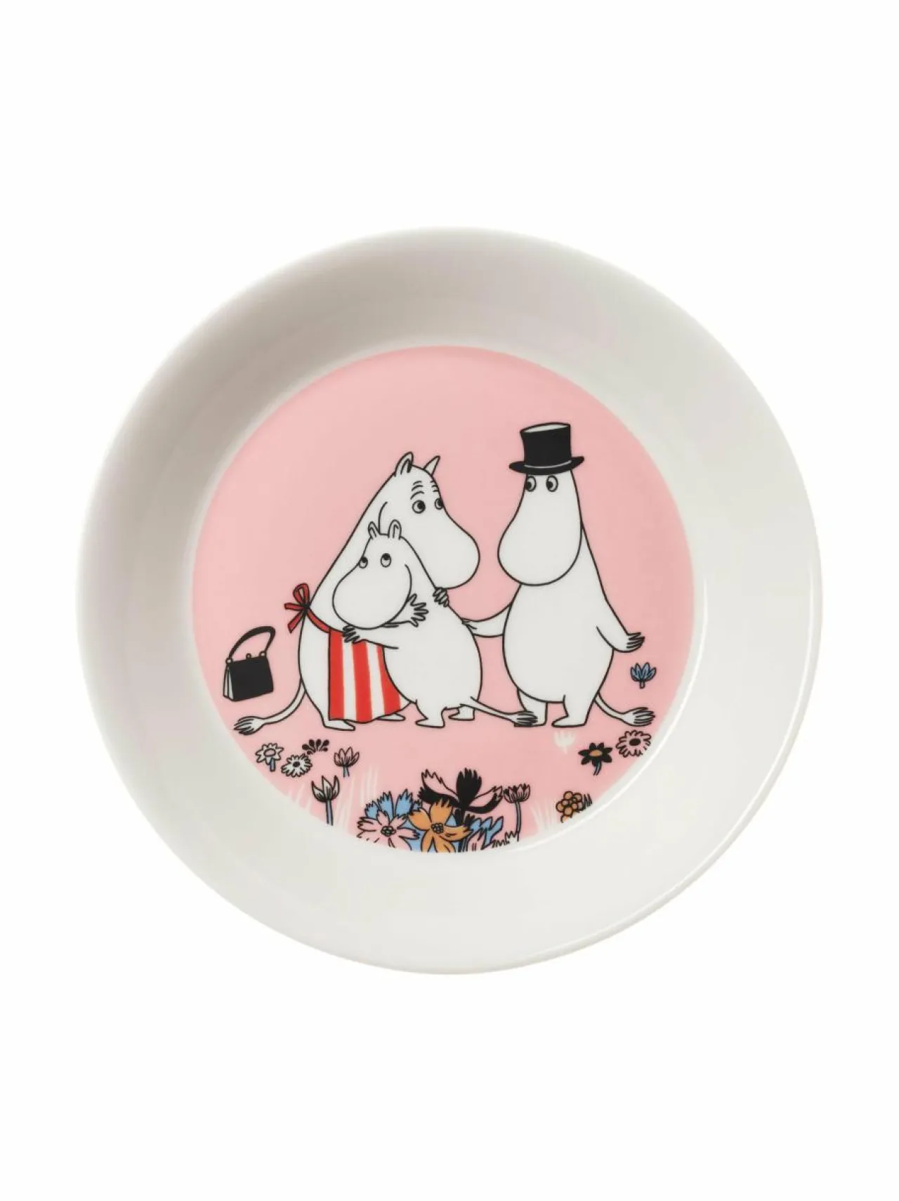 Lautaset & Kulhot<Moomin Arabia Family Time -lautanen 15 cm PINK