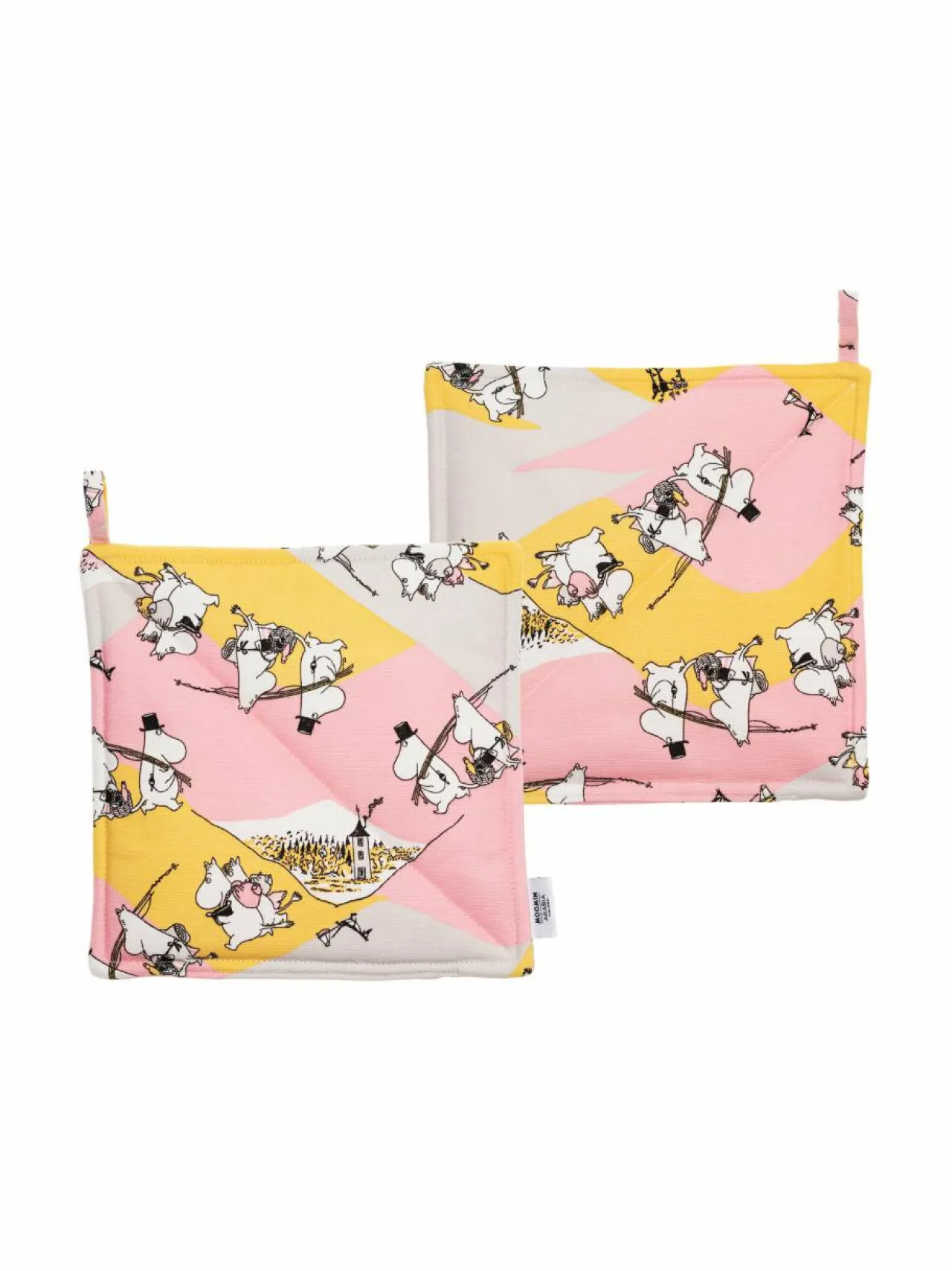 Keittiö- & Kattaustekstiilit<Moomin Arabia Family Time -patalappu, 2 kpl MULTI-COLOUR