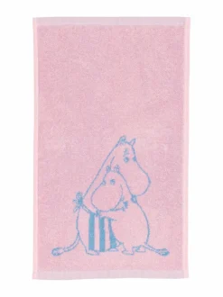 Kylpyhuonetekstiilit<Moomin Arabia Family Time -pyyhe 30 x 50 cm MULTI-COLOUR