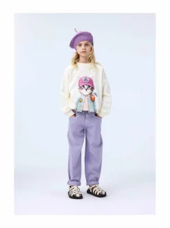 Housut & Jumpsuitit|Housut<Molo Farkkuhousut 5496 FADED PURPLE