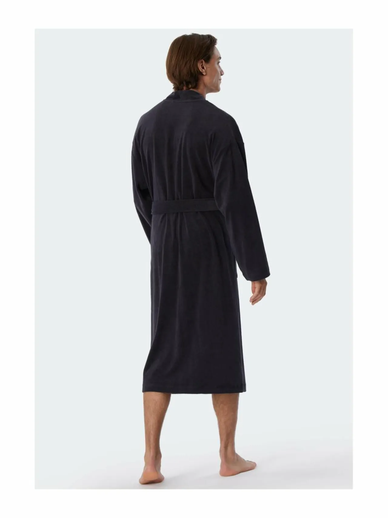 Pyjamat & Kylpytakit<Schiesser Feather Terry -kylpytakki 203 ANTHRACITE