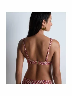 Uima-Asut<Aubade Feline Energy Moulded Plunge -bikiniyläosa PINK TIGER