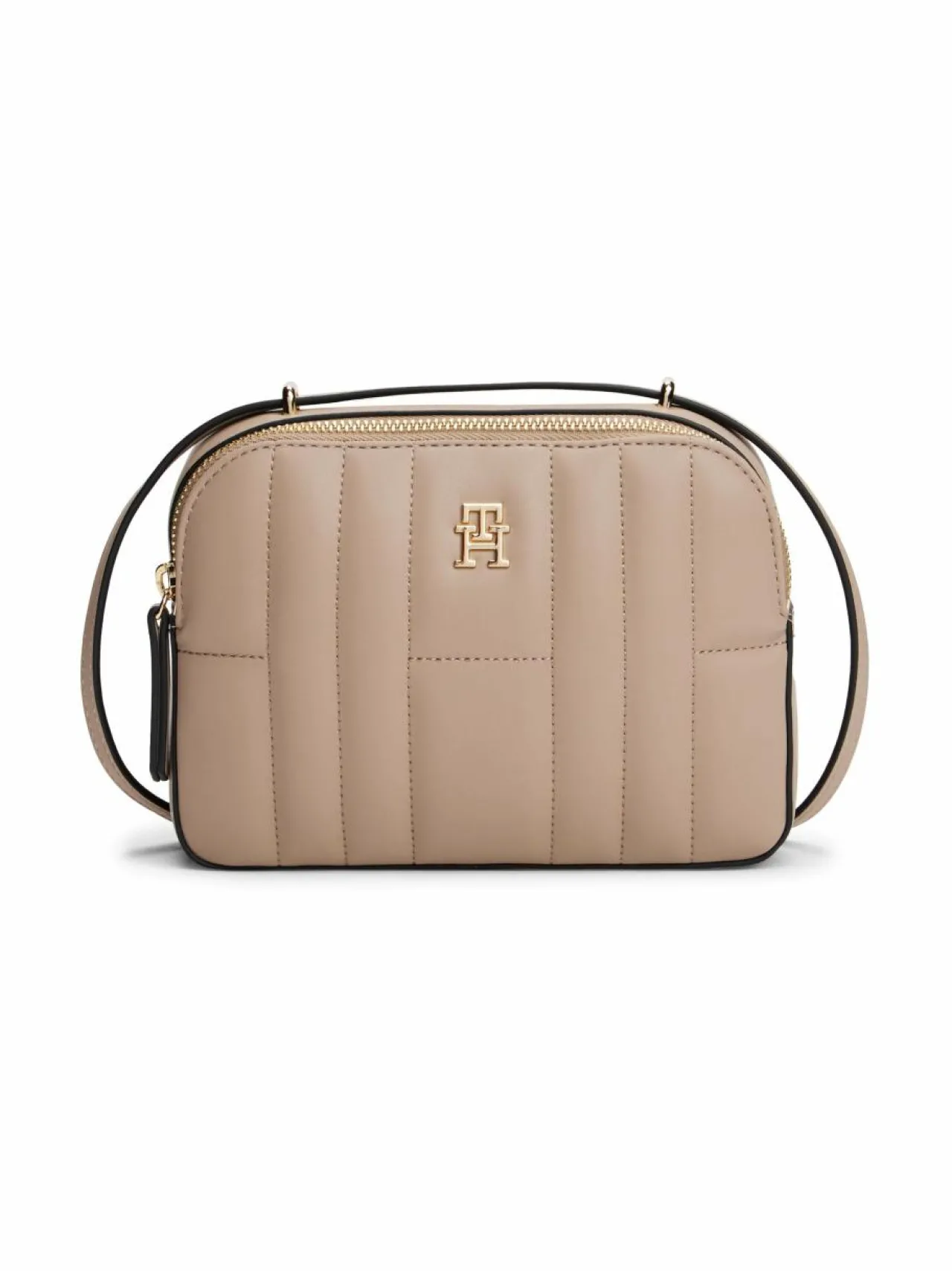 Käsilaukut<Tommy Hilfiger Feminine Camera Bag -laukku AFE COASTAL TAUPE