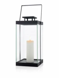 Puutarhavalaisimet & Lyhdyt<Blomus Finca L -lyhty 46 x 21,5 cm BLACK