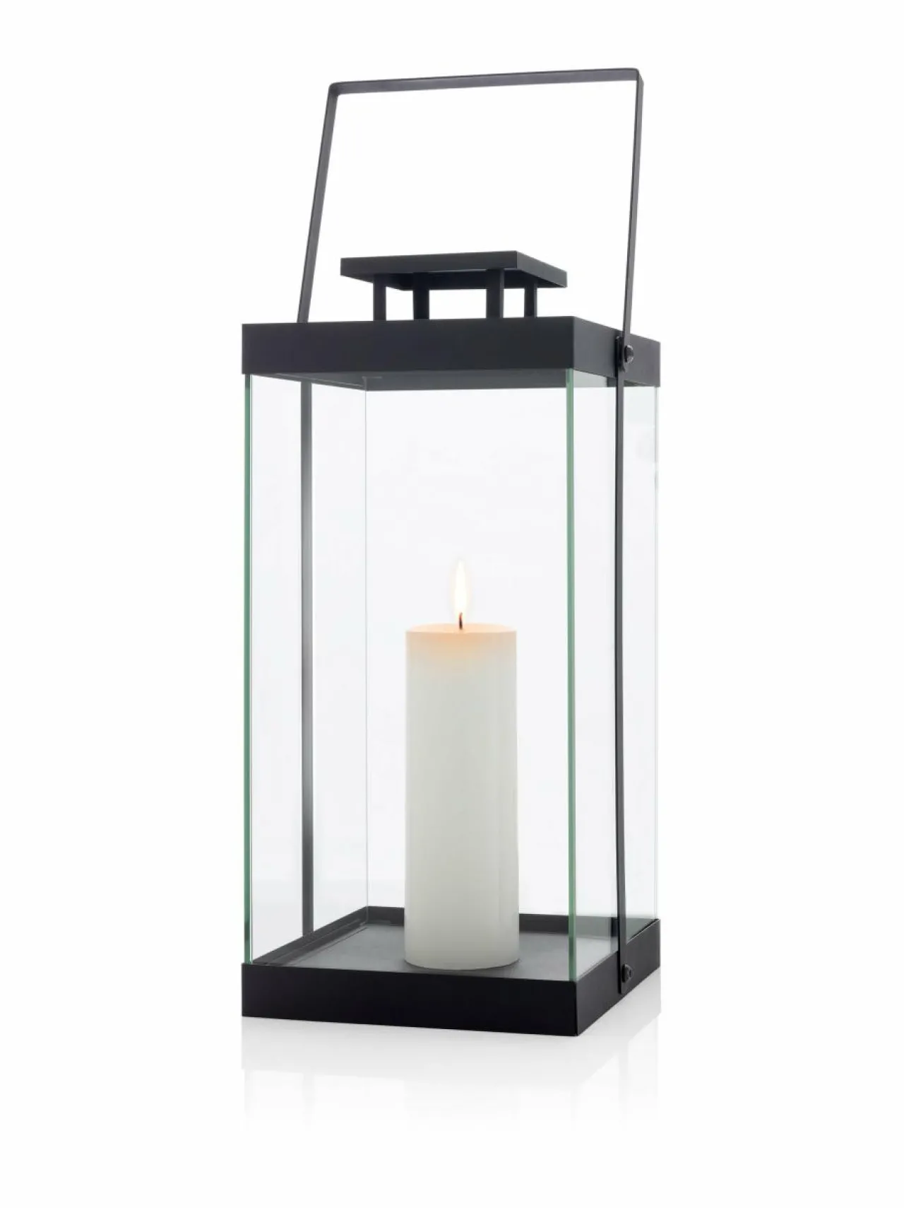 Puutarhavalaisimet & Lyhdyt<Blomus Finca L -lyhty 46 x 21,5 cm BLACK