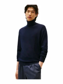 Tommy Hilfiger Fine Merino Roll Neck -neule^ Neuleet