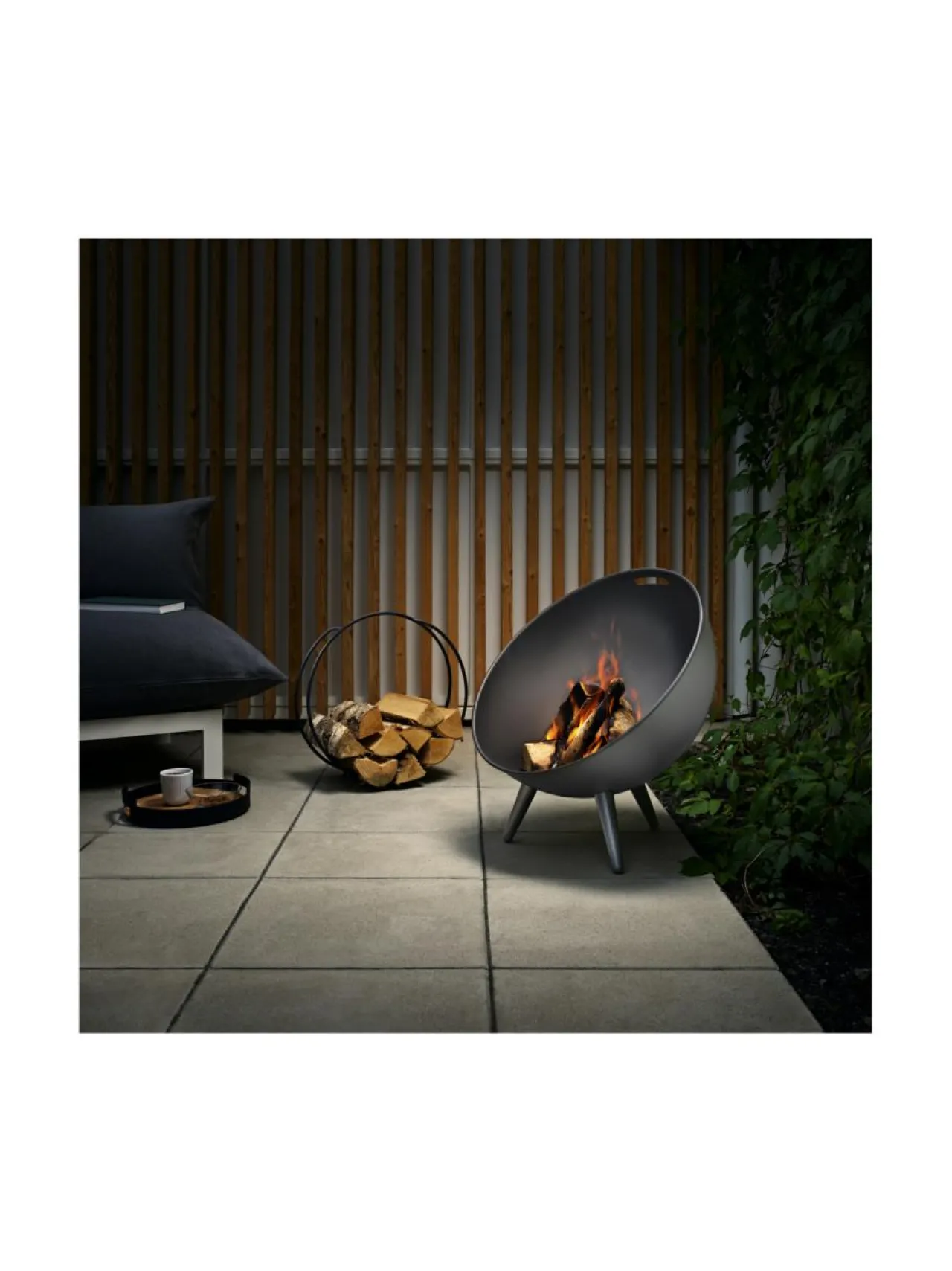 Grillit & Grillitarvikkeet<Eva Solo Outdoor FireGlobe-tulipesä HARMAA