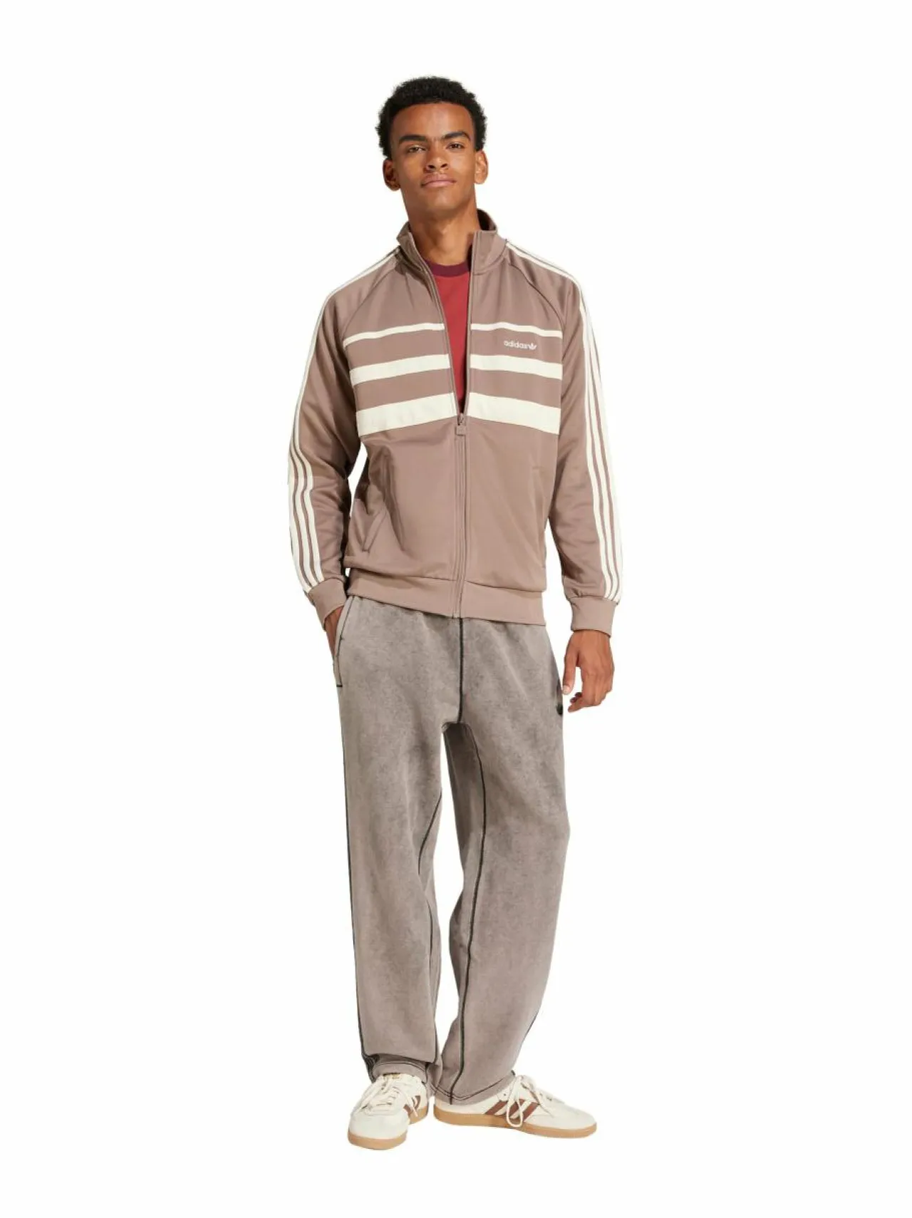 Paidat, Hupparit & Colleget<adidas Originals First-verryttelytakki JP1043 TRABRN/WONWHI