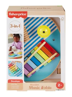 FISHER-PRICE puinen musiikkipöytä^ Luovuus & Oppiminen