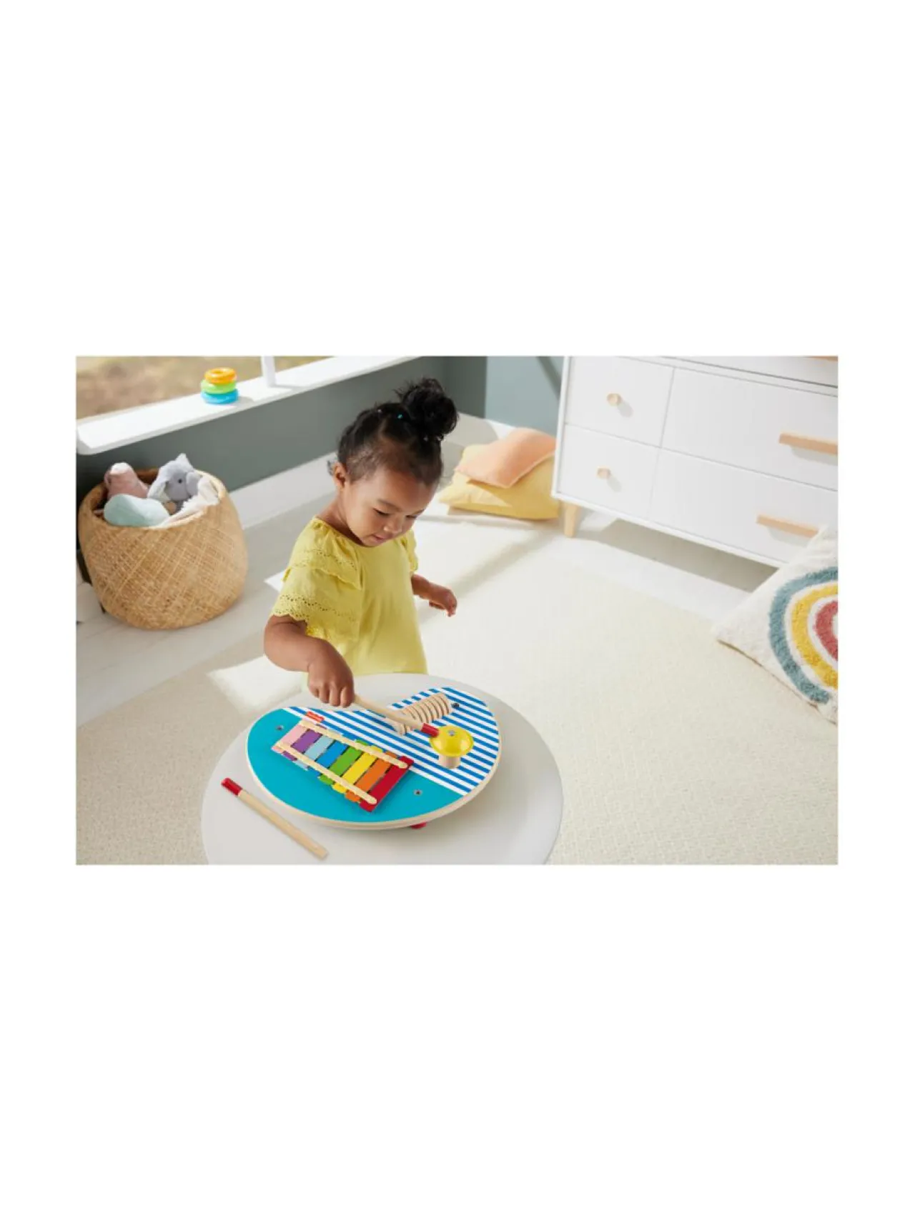 FISHER-PRICE puinen musiikkipöytä^ Luovuus & Oppiminen
