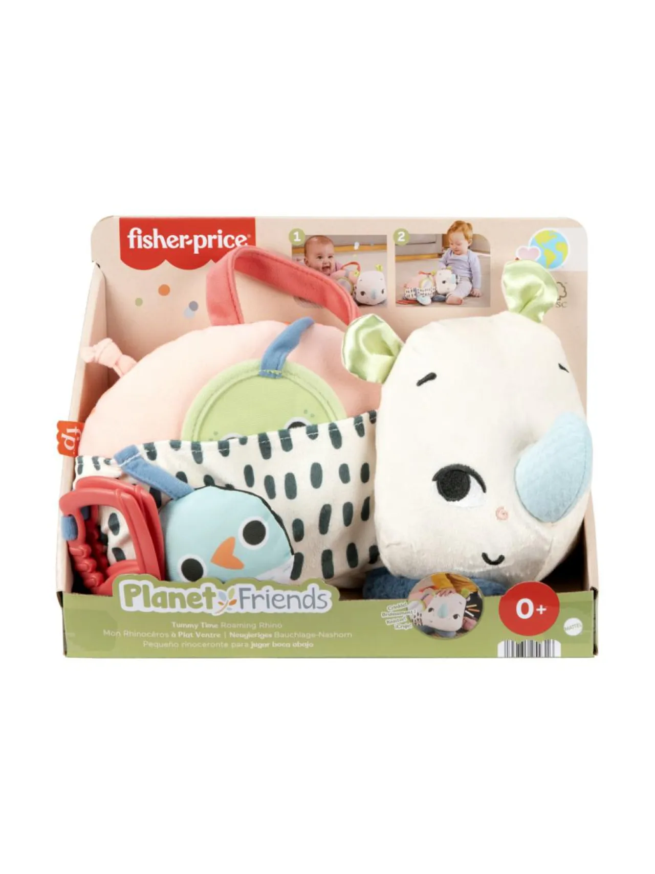 FISHER-PRICE Sarvikuono -vatsatyyny^ Vauvat & Taaperot