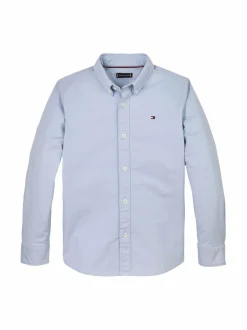Paidat|Paidat<Tommy Hilfiger Flag Oxford -paita C1O BREEZY BLUE