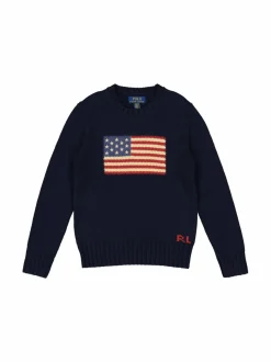Polo Ralph Lauren Flag-puuvillaneule^ Neuleet
