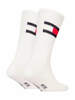 Sukat & Sukkahousut<Tommy Hilfiger Flag-sukat 2-pack 002 BLACK