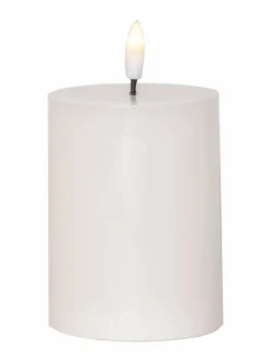 Star Trading Flamme Charge LED -pöytäkynttiläsetti 10 cm + 12,5 cm + 15 cm^ Jouluvalot