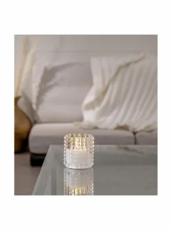 Jouluvalot<Star Trading Flamme Dotty LED -kynttilä 9 x 9 x 10 cm KIRKAS