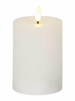 Jouluvalot<Star Trading Flamme Flow LED -kynttilä 7,5 x 7,5 x 12,5 cm VALKOINEN