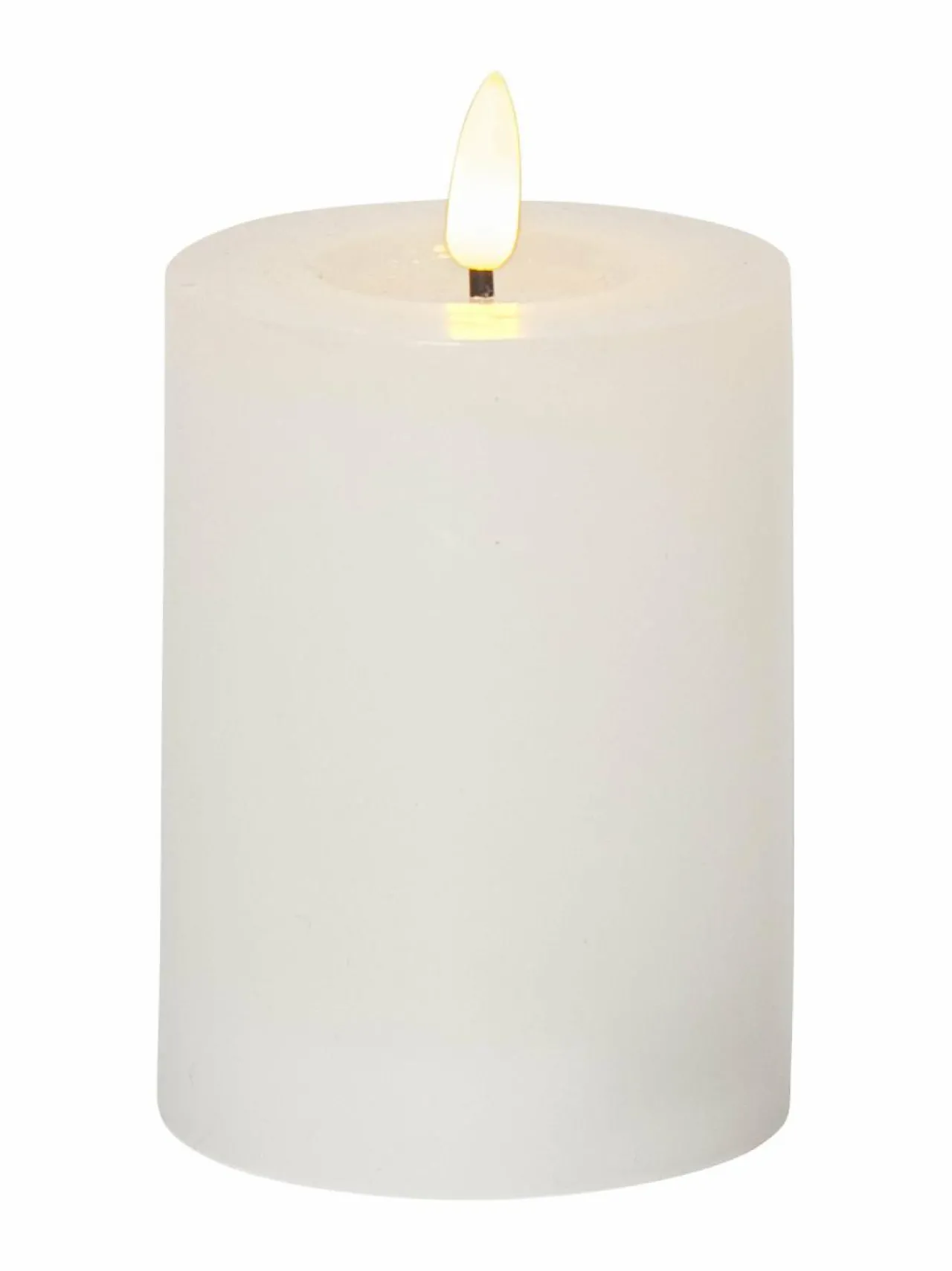 Jouluvalot<Star Trading Flamme Flow LED -kynttilä 7,5 x 7,5 x 12,5 cm VALKOINEN