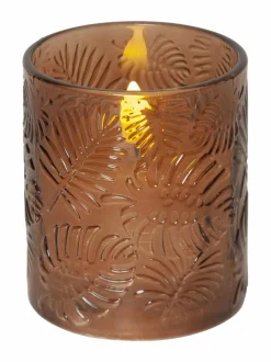 Star Trading Flamme Leaf LED -kynttilä 8,5 x 8,5 x 10 cm^ Jouluvalot