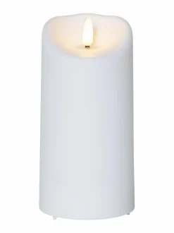Star Trading Flamme LED IP44 -kynttilä 7,5 x 7,5 x 15 cm^ Jouluvalot