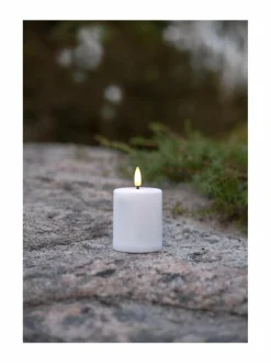 Jouluvalot<Star Trading Flamme Paula LED -kynttilä 6,1 x 6,1 x 10 cm VALKOINEN