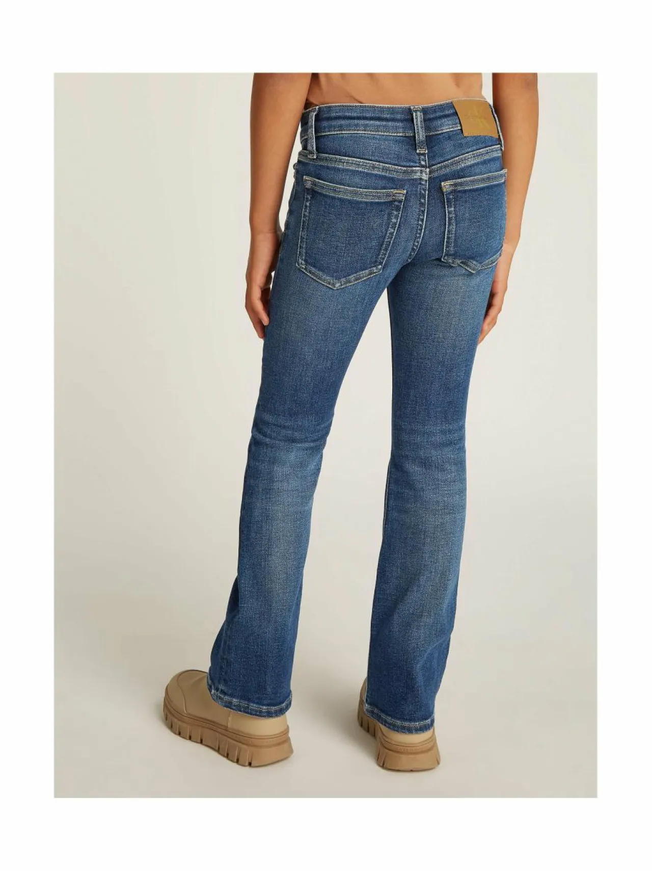 Calvin Klein Kids Flare Visual Denim -farkut^ Farkut