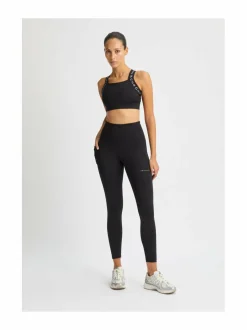 Urheiluhousut & Treenitrikoot<Röhnisch Flattering Curved High Waist -treenitrikoot 600 BLACK