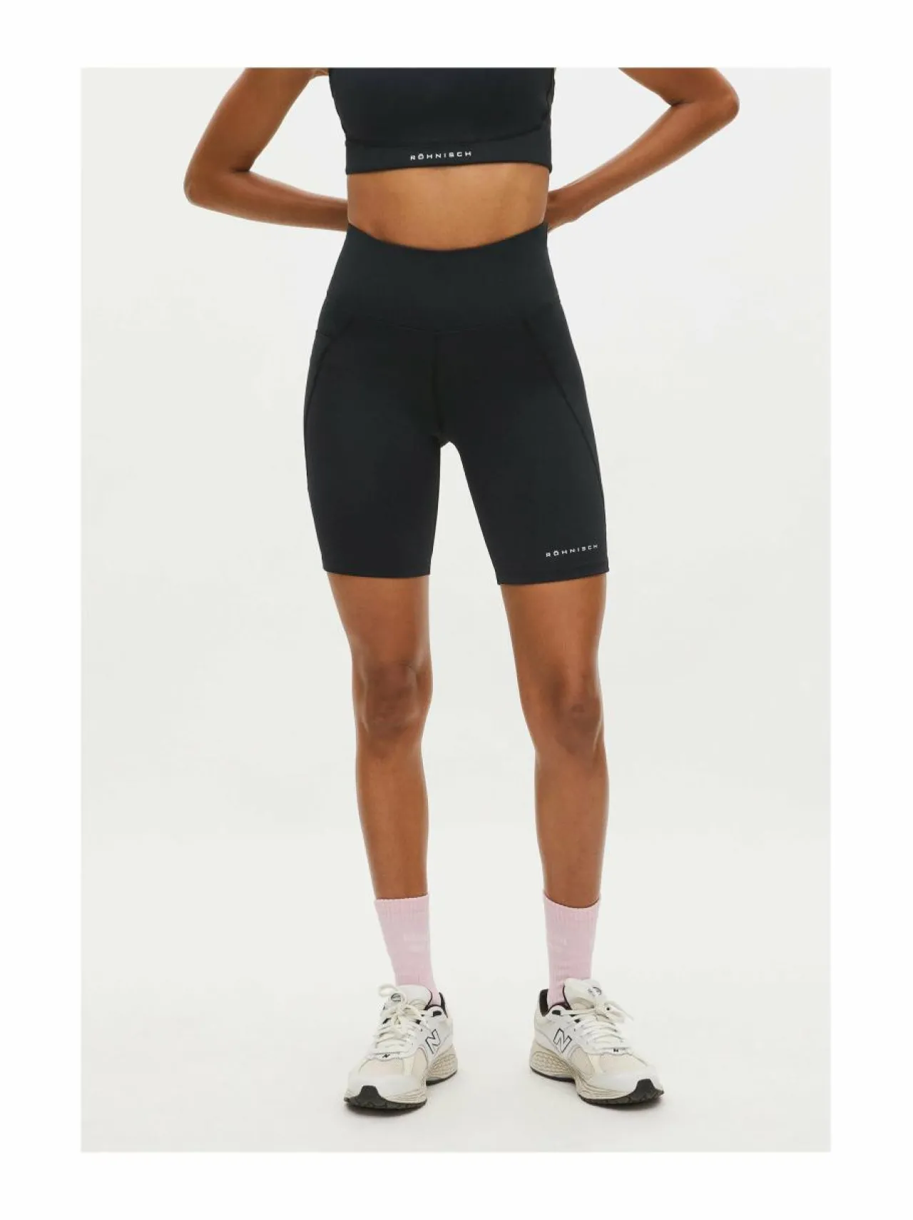 Röhnisch Flattering High Waist -pyöräilyshortsit^ Urheiluhousut & Treenitrikoot