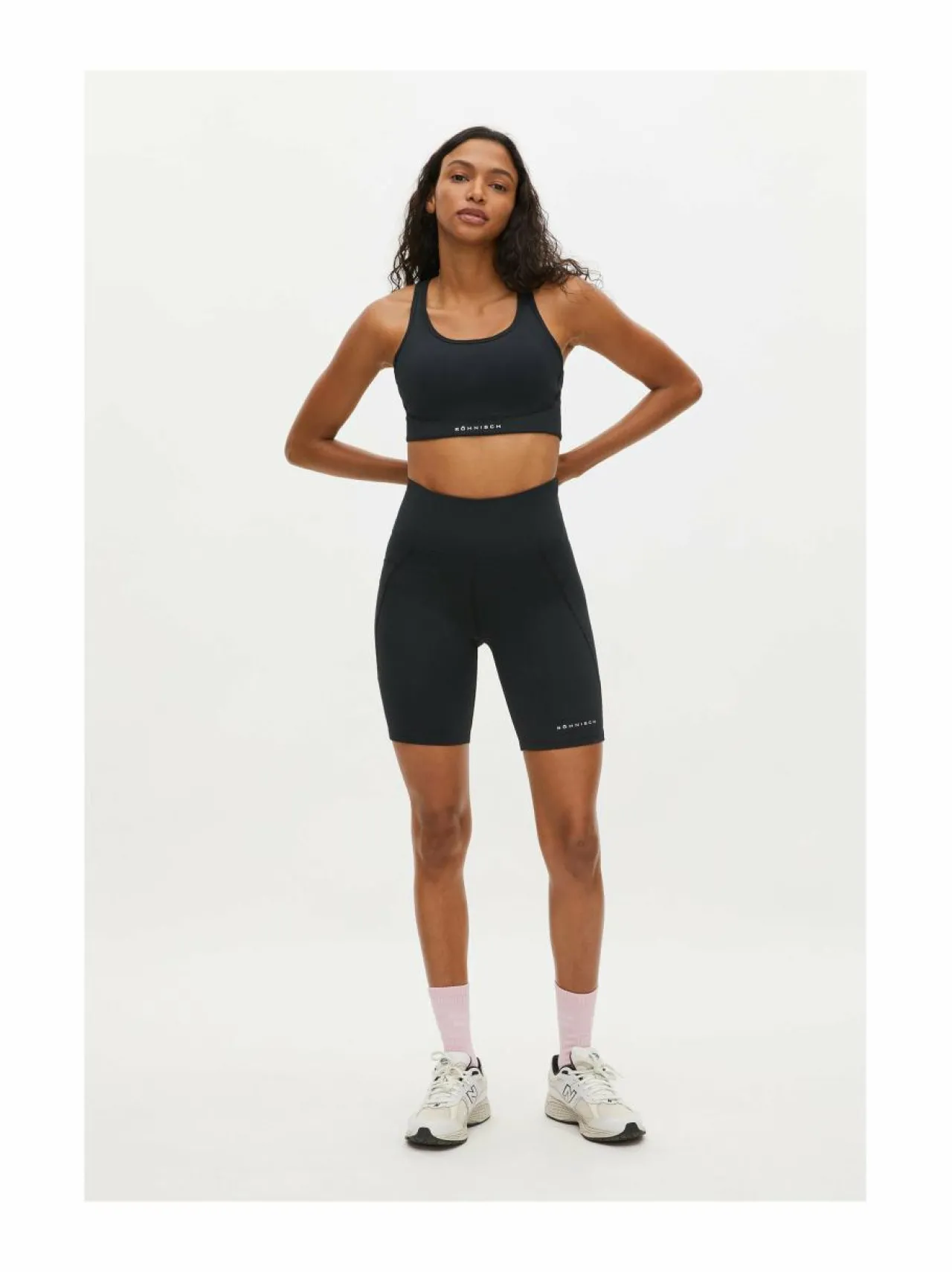 Röhnisch Flattering High Waist -pyöräilyshortsit^ Urheiluhousut & Treenitrikoot