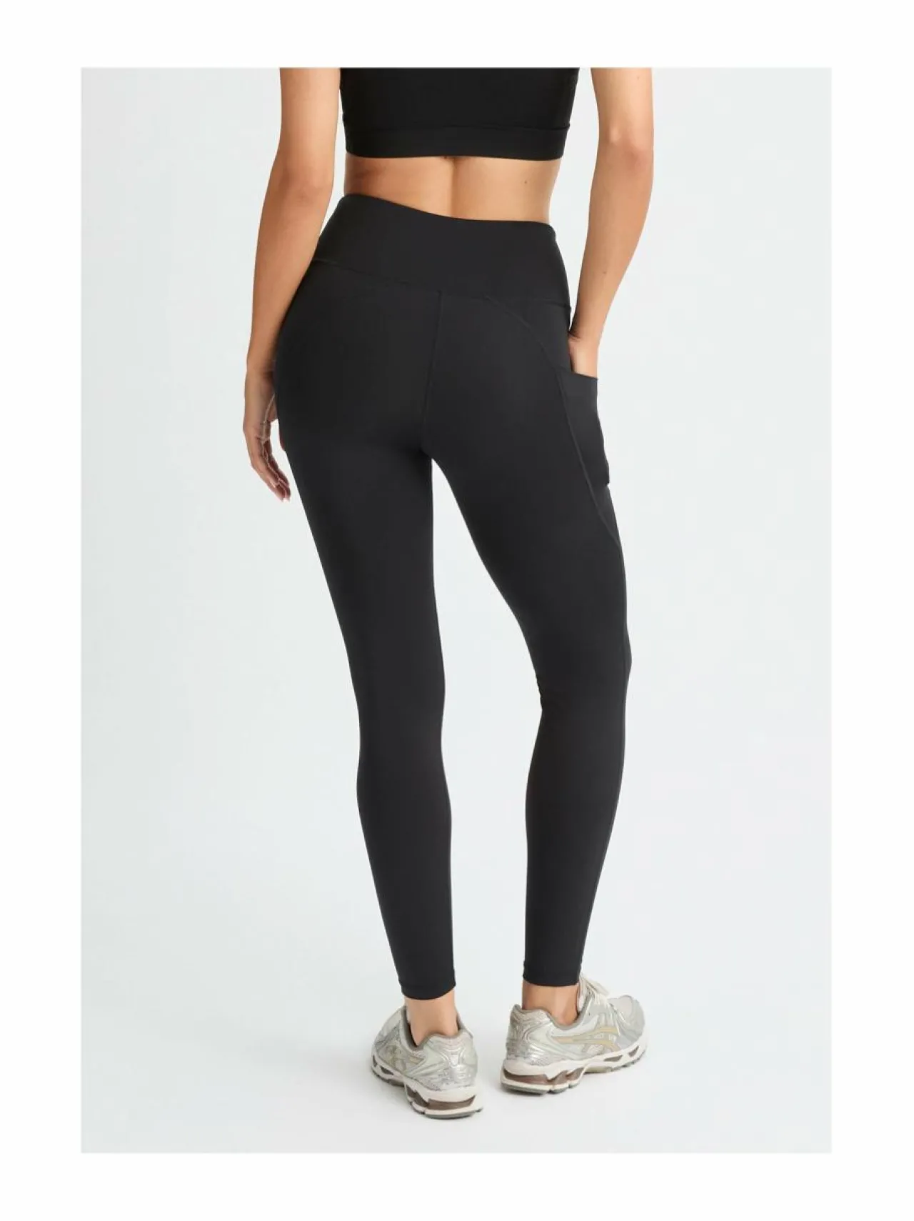 Urheiluhousut & Treenitrikoot<Röhnisch Flattering High Waist -treenitrikoot 800 BLACK