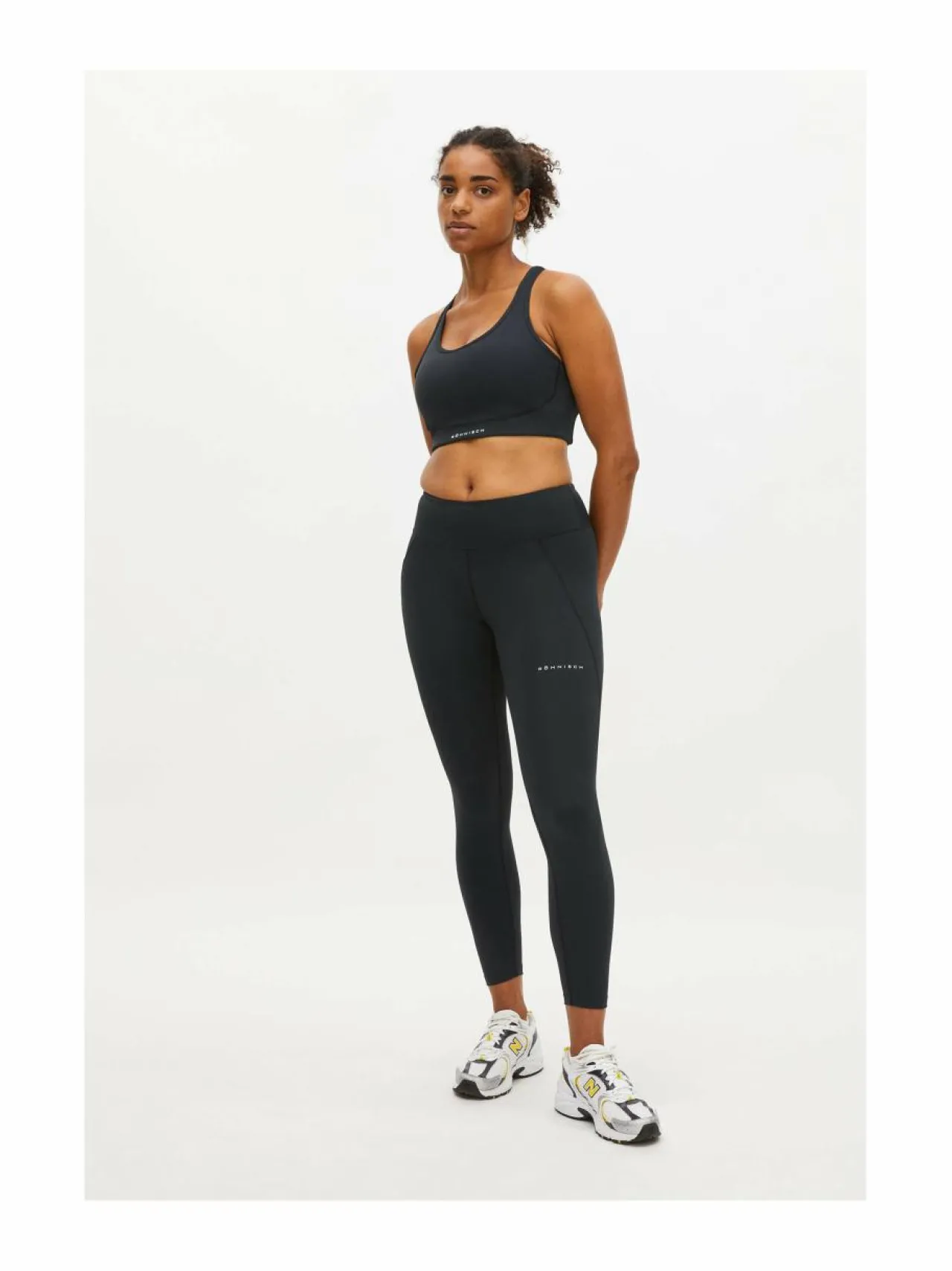 Urheiluhousut & Treenitrikoot<Röhnisch Flattering Regular Waist -treenitrikoot 0001 BLACK