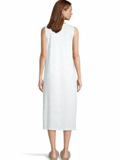 Yö- & Oloasut<A+more Flavia-yöpaita OFFWHITE/BLUE FLOWERPRINT