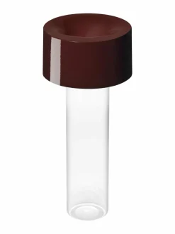 Pöytävalaisimet<Foscarini Fleur -pöytävalaisin BURGUNDY
