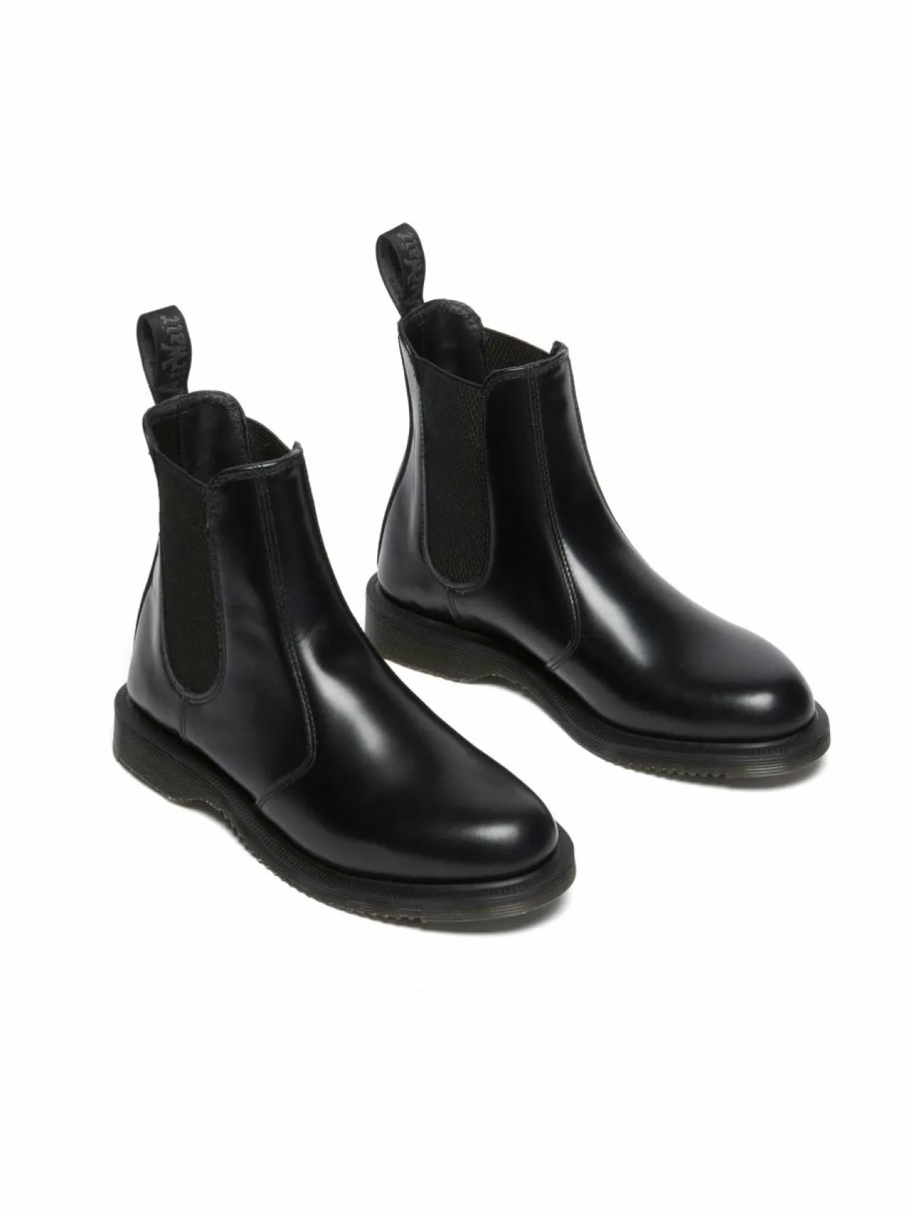 Nilkkurit<Dr. Martens Flora Chelsea -nahkanilkkurit BLACK