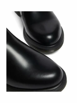 Nilkkurit<Dr. Martens Flora Chelsea -nahkanilkkurit BLACK