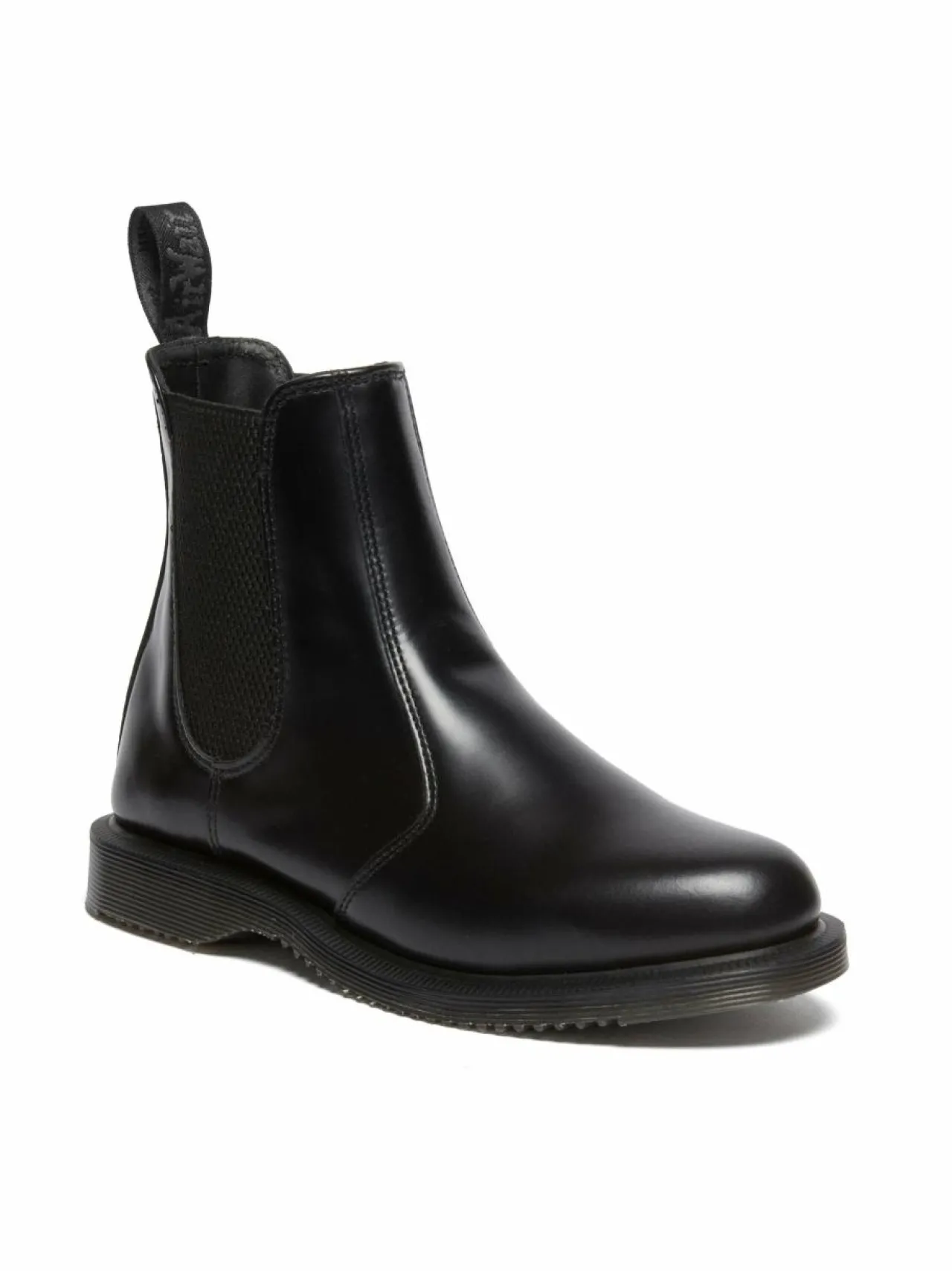 Nilkkurit<Dr. Martens Flora Chelsea -nahkanilkkurit BLACK