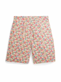 Shortsit<Polo Ralph Lauren Floral Bermuda -pellava-puuvillashortsit WITHERSPOON FLORAL