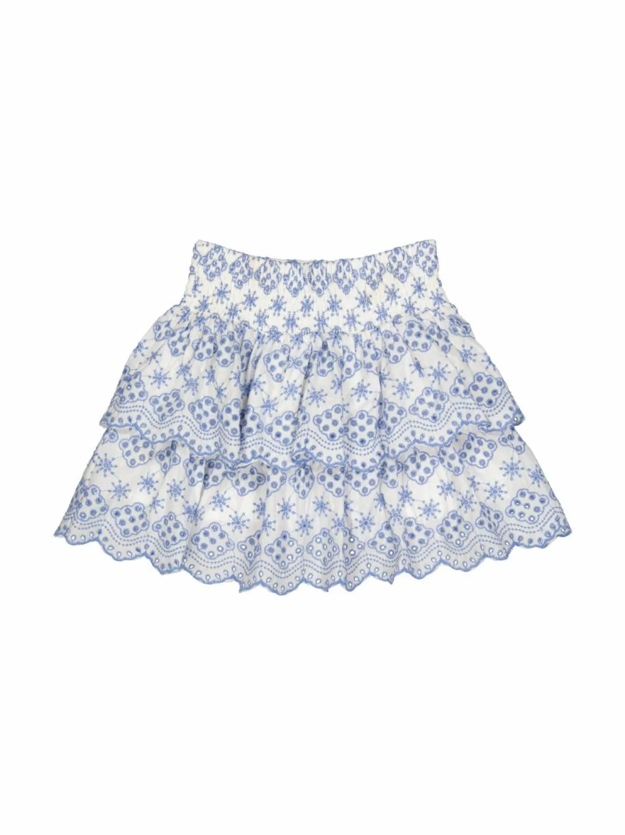 Mekot & Hameet<Lindex Flounce Embroidery -hame 9883 LIGHT DUSTY BLUE