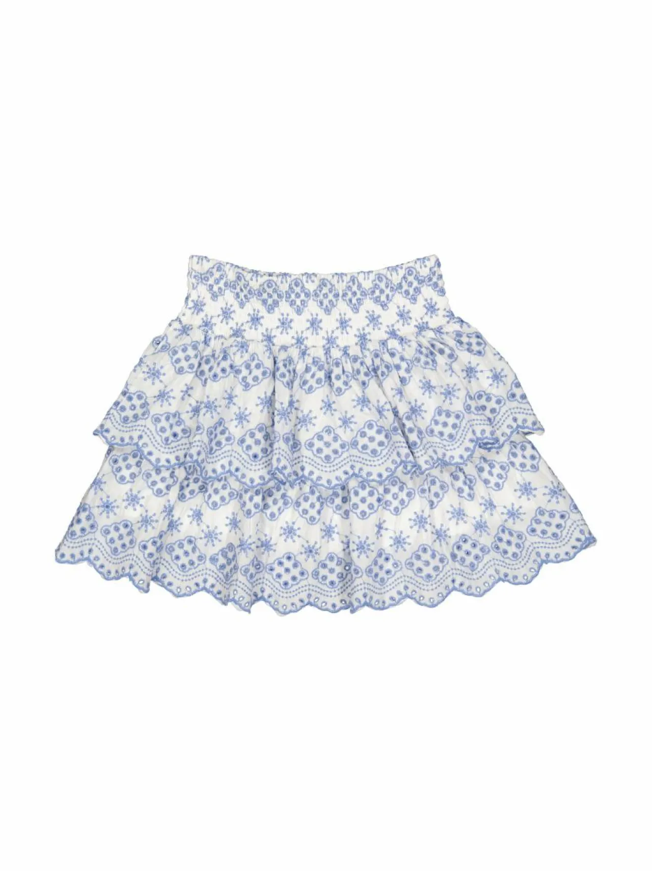 Mekot & Hameet<Lindex Flounce Embroidery -hame 9883 LIGHT DUSTY BLUE