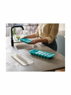 Baari- & Viinitarvikkeet<Joseph Joseph Flow Easy-Fill -jääpalamuotti 2 kpl BLUE
