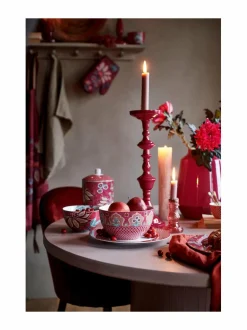 Lautaset & Kulhot<PIP Studio Flower Festival -kulho 12 cm DARK PINK