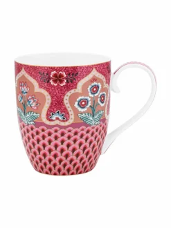 PIP Studio Flower Festival Scallop XL -muki 450 ml^ Mukit & Kupit & Asetit