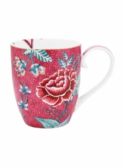 PIP Studio Flower Festival XL -muki 450 ml^ Mukit & Kupit & Asetit